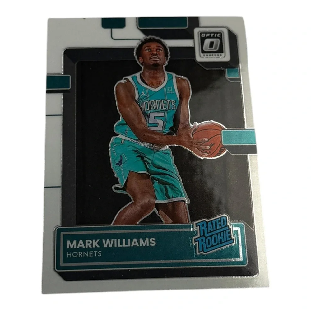 2022-23 Panini Donruss Optic Mark Williams Rated Rookie Card 245 Hornets NBA